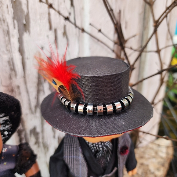 🎨 8 Inch Little Bitty Baby Traditional Gothic Boy and Girl Outfits - Picture 7 of 15